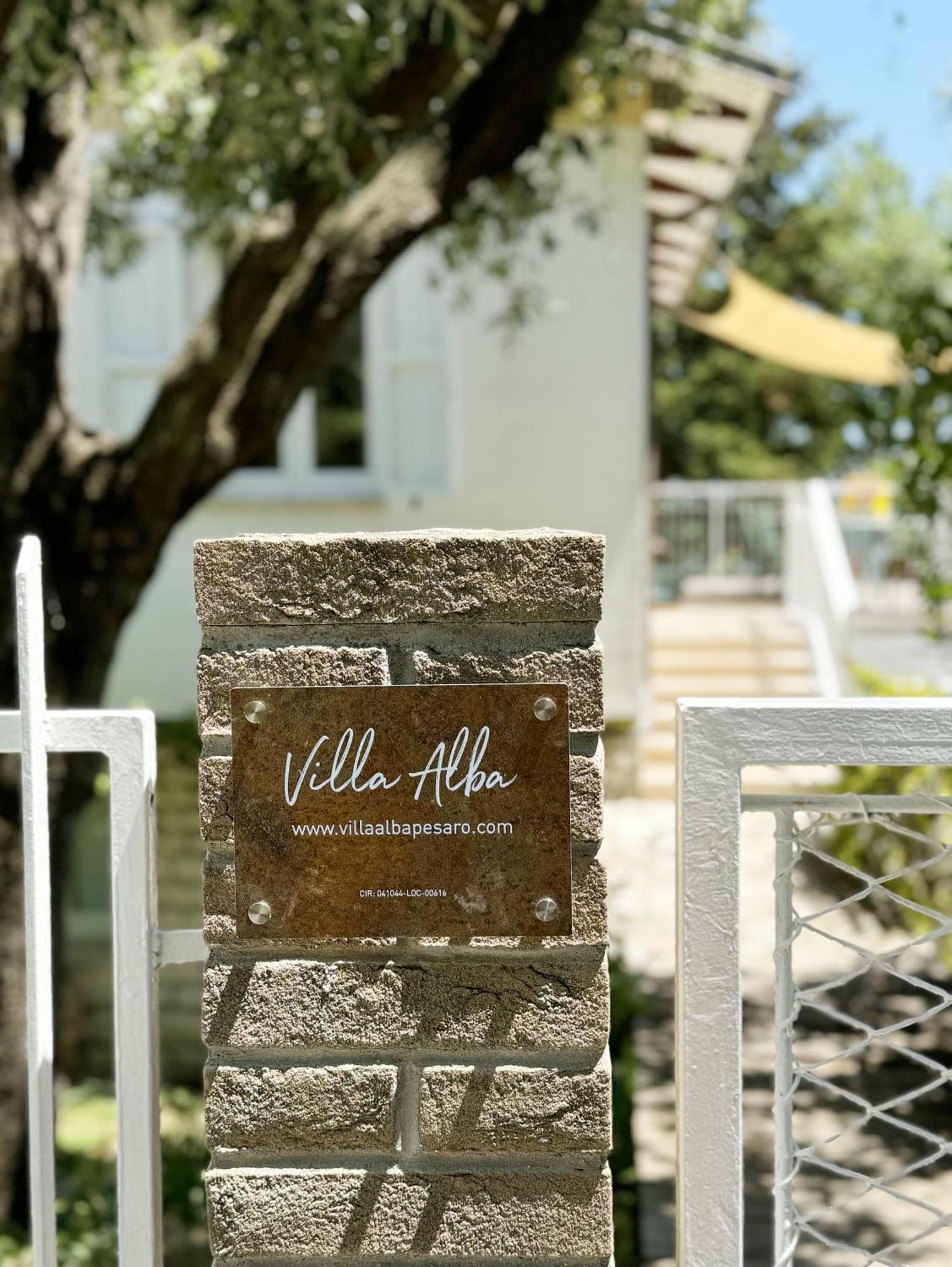Villa Alba Pesaro Trebbiantico Zewnętrze zdjęcie